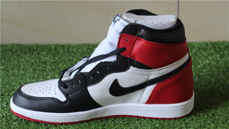 Authentic Air Jordan 1 OG Black Toe